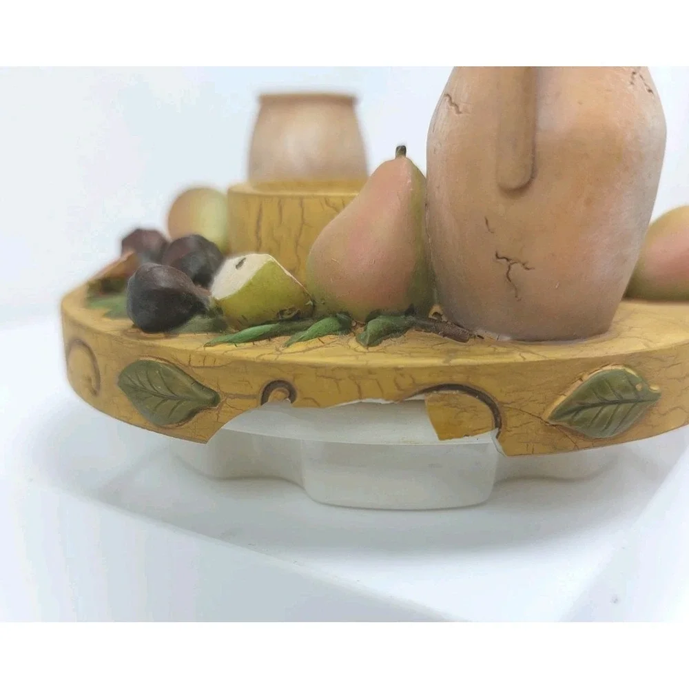 Our America By Yankee Candle Capper Topper Vessels And Figs 3 7/8